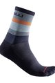 CASTELLI Cyclingclassic socks - SCIA 12 - blue/orange