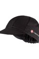 CASTELLI Cycling hat - ENDURANCE CAP - black