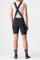 CASTELLI Cycling bib shorts - ENDURANCE LADY  - black