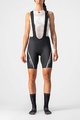 CASTELLI Cycling bib shorts - VELOCISSIMA 3 LADY - black