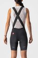 CASTELLI Cycling bib shorts - VELOCISSIMA 3 LADY - black