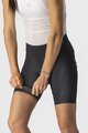 CASTELLI Cycling shorts without bib - VELOCISSIMA 3 LADY - black