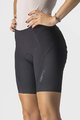 CASTELLI Cycling shorts without bib - VELOCISSIMA 3 LADY - black