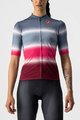 CASTELLI Cycling short sleeve jersey and shorts - DOLCE LADY - black/red/blue