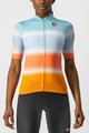 CASTELLI Cycling short sleeve jersey and shorts - DOLCE LADY - black/blue/orange