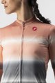 CASTELLI Cycling short sleeve jersey - DOLCE LADY - grey/black/pink