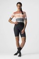 CASTELLI Cycling short sleeve jersey - DOLCE LADY - grey/black/pink