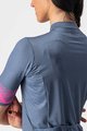 CASTELLI Cycling short sleeve jersey - FENICE LADY - blue/pink