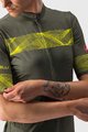 CASTELLI Cycling short sleeve jersey - FENICE LADY - yellow/green