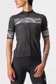 CASTELLI Cycling short sleeve jersey - FENICE LADY - white/black
