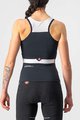 CASTELLI Cycling sleeveless jersey - SOLARIS LADY - black/white