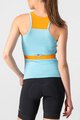 CASTELLI Cycling sleeveless jersey - SOLARIS LADY - light blue