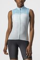 CASTELLI Cycling sleeveless jersey - VELOCISSIMA LADY - blue