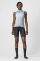 CASTELLI Cycling sleeveless jersey - VELOCISSIMA LADY - blue