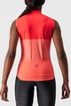 CASTELLI Cycling sleeveless jersey - VELOCISSIMA LADY - pink