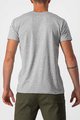 CASTELLI Cycling short sleeve t-shirt - SCORPION TEE - grey