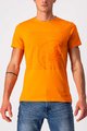 CASTELLI Cycling short sleeve t-shirt - SCORPION TEE - orange