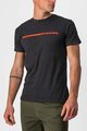 CASTELLI Cycling short sleeve t-shirt - VENTAGLIO TEE - black