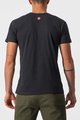 CASTELLI Cycling short sleeve t-shirt - VENTAGLIO TEE - black