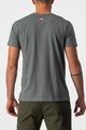 CASTELLI Cycling short sleeve t-shirt - VENTAGLIO TEE - grey