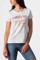 CASTELLI Cycling short sleeve t-shirt - BELLAGIO TEE LADY - white