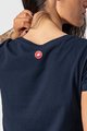 CASTELLI Cycling short sleeve t-shirt - BELLAGIO TEE LADY - blue