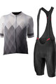 CASTELLI Cycling short sleeve jersey and shorts - A TUTTA - anthracite/black/grey/white