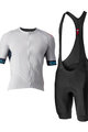 CASTELLI Cycling short sleeve jersey and shorts - ENTRATA VI - black/grey