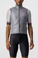 CASTELLI Cycling gilet - ARIA - silver