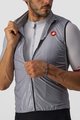 CASTELLI Cycling gilet - ARIA - silver