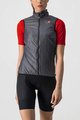 CASTELLI Cycling gilet - ARIA LADY - grey