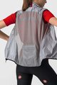 CASTELLI Cycling gilet - ARIA LADY - silver