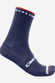CASTELLI Cyclingclassic socks - ROSSO CORSA - blue