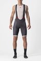 CASTELLI Cycling bib shorts - COMPETIZION KIT - grey