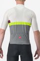 CASTELLI Cycling short sleeve jersey - A BLOCCO - bordeaux/grey/yellow/ivory