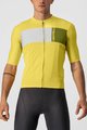 CASTELLI Cycling short sleeve jersey - PROLOGO VII - yellow/ivory