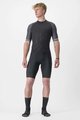 CASTELLI Cycling short sleeve jersey - ENTRATA VI - grey/anthracite