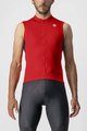 CASTELLI Cycling sleeveless jersey - ENTRATA VI - red