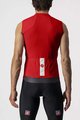 CASTELLI Cycling sleeveless jersey - ENTRATA VI - red