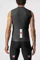 CASTELLI Cycling sleeveless jersey - ENTRATA VI - black