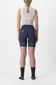 CASTELLI Cycling shorts without bib - VELOCISSIMA 3 LADY - blue