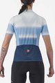 CASTELLI Cycling short sleeve jersey - DOLCE LADY - blue/light blue