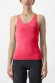 CASTELLI Cycling sleeveless jersey - SOLARIS LADY - pink