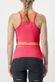 CASTELLI Cycling sleeveless jersey - SOLARIS LADY - pink
