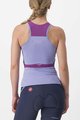 CASTELLI Cycling sleeveless jersey - SOLARIS LADY - purple