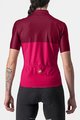 CASTELLI Cycling short sleeve jersey - VELOCISSIMA LADY - red/pink