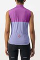 CASTELLI Cycling sleeveless jersey - VELOCISSIMA LADY - purple