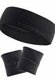 CASTELLI sweatband and wristbands - BB 1981 SWEAT SET - black