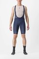 CASTELLI Cycling bib shorts - ENTRATA 2 - blue
