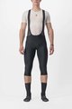 CASTELLI Cycling bib shorts - ENTRATA 2 3/4 - black